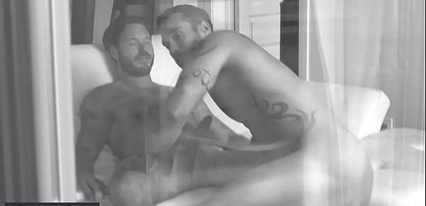  Dean Stuart and Samuel Stone and William Seed and Zack Hunter - The Guys Next Door Part 4 - Jizz Orgy - Trailer preview - Men.com